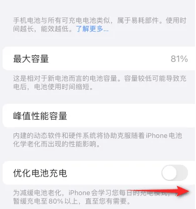 灵石苹果15维修分享iPhone15充电到80%就充不进电了怎么办 